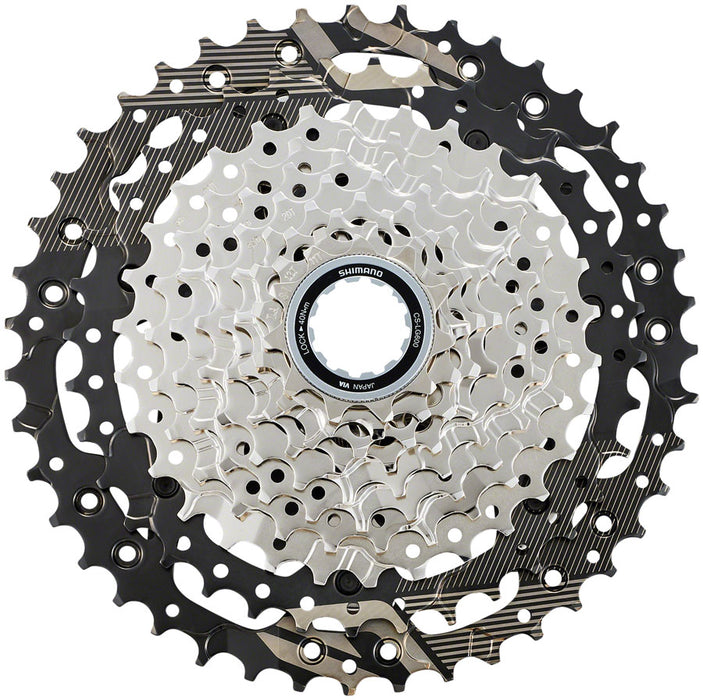 Shimano CS-LG600-10 Cassette - 10-Speed, 11-43t, Silver/Black