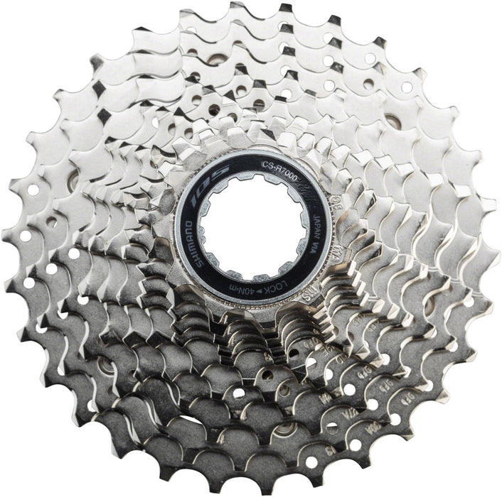 Shimano 105 CS-R7000 Cassette - 11 Speed, 11-32t, Silver