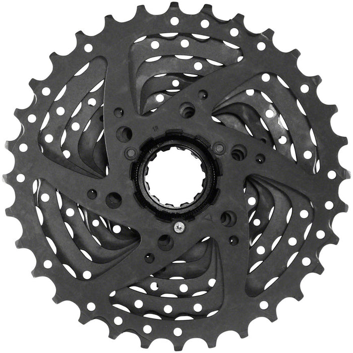 SunRace M90 Cassette - 9-Speed, 11-34t, Black