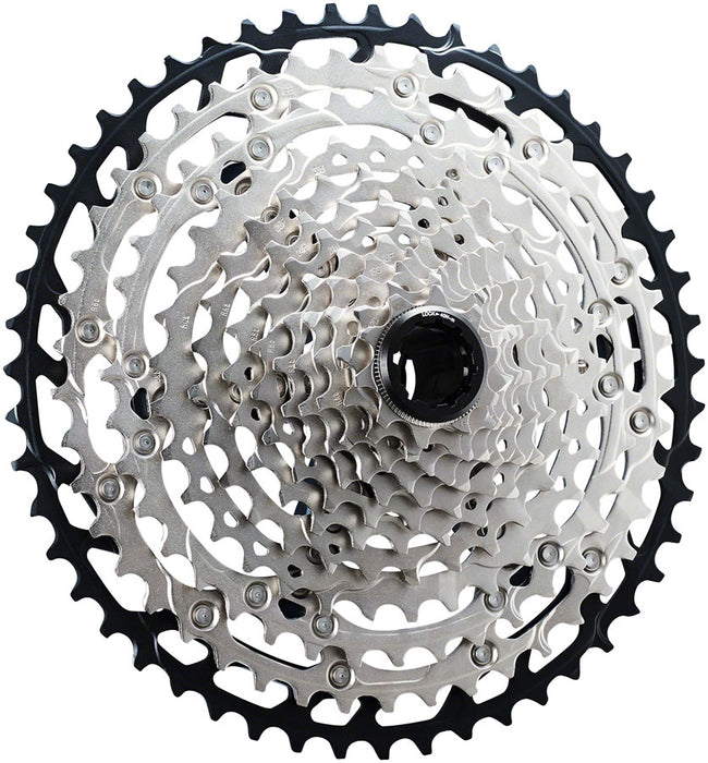 Shimano SLX CS-M7100 Cassette - 12-Speed, 10-45t, Silver/Black, Microspline