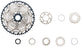 Shimano SLX CS-M7100 Cassette - 12-Speed, 10-45t, Silver/Black, Microspline