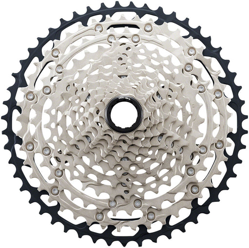 Shimano SLX CS-M7100 Cassette - 12-Speed, 10-45t, Silver/Black, Microspline