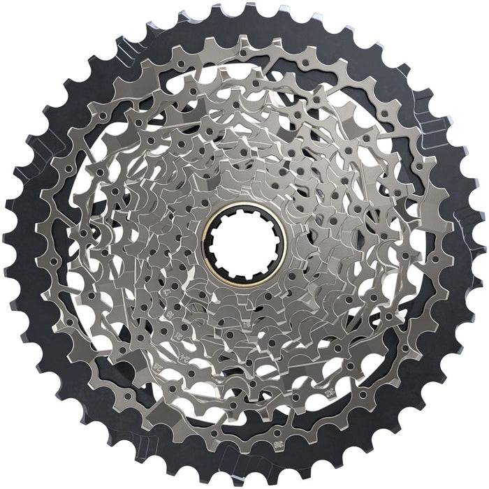 SRAM XPLR XG-1271 Cassette - 12-Speed, 10-44t, Silver, For XDR Driver Body, D1