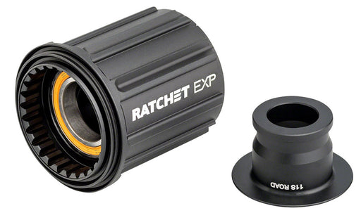 DT Swiss Ratchet EXP Freehub Body - Compatible with Shimano HG 11 Road, Light S, Aluminum, Ceramic Bearing, Kit w/ End Cap, 12 x 142 mm