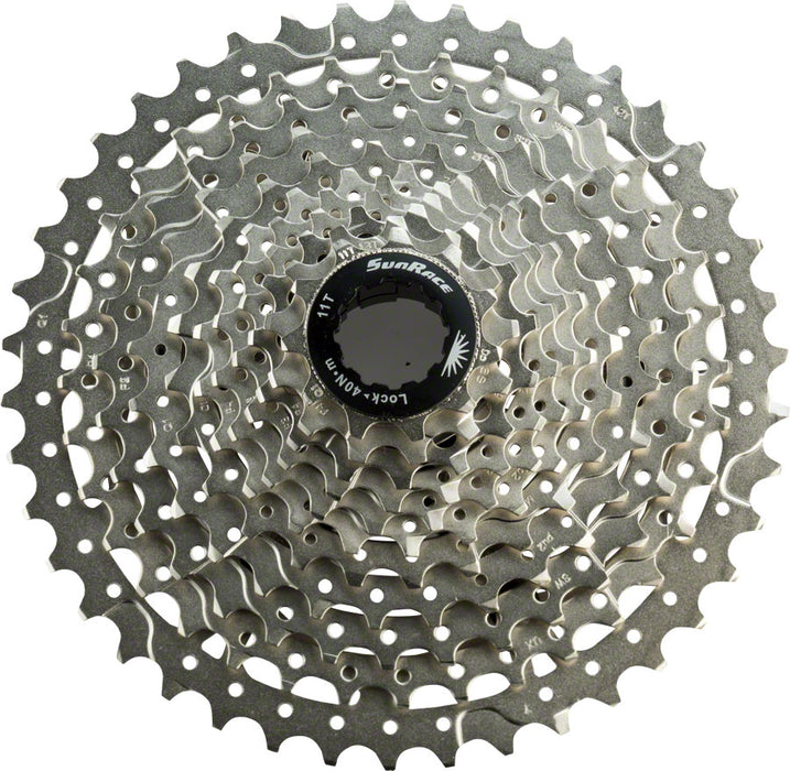 SunRace MS8 Cassette - 11 Speed, 11-42t, Silver