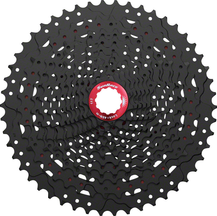 SunRace MX8 Cassette - 11 Speed, 11-50t, Black