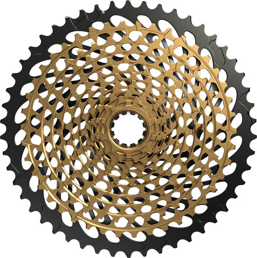 SRAM XX1 Eagle XG-1299 Cassette - 12 Speed, 10-50t, Gold/Black, For XD Driver Body