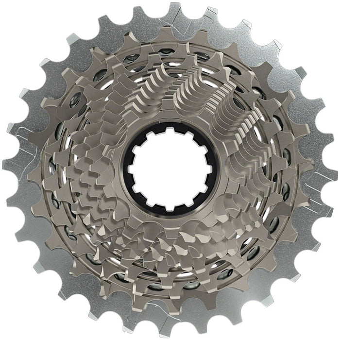 SRAM RED AXS XG-1290 Cassette - 12 Speed, 10-26t, Silver, For XDR Driver Body, D1