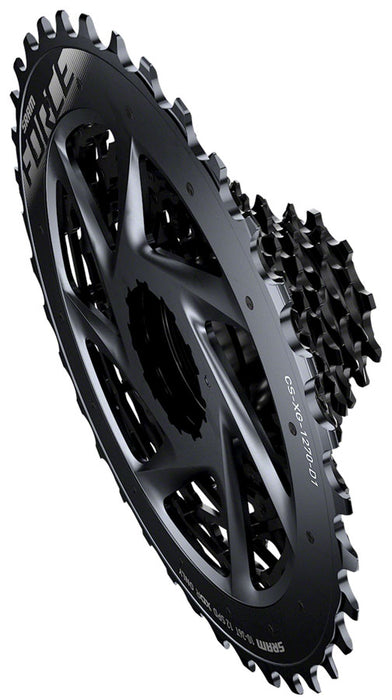 SRAM Force AXS XG-1270 Cassette - 12-Speed, 10-36t, Black, For XDR Driver Body, D1