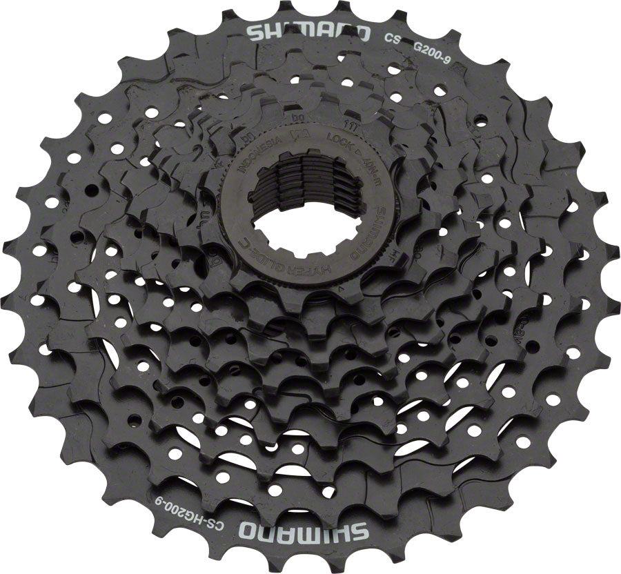 Shimano Tourney CS-HG200 Cassette - 9 Speed 11-32t Black