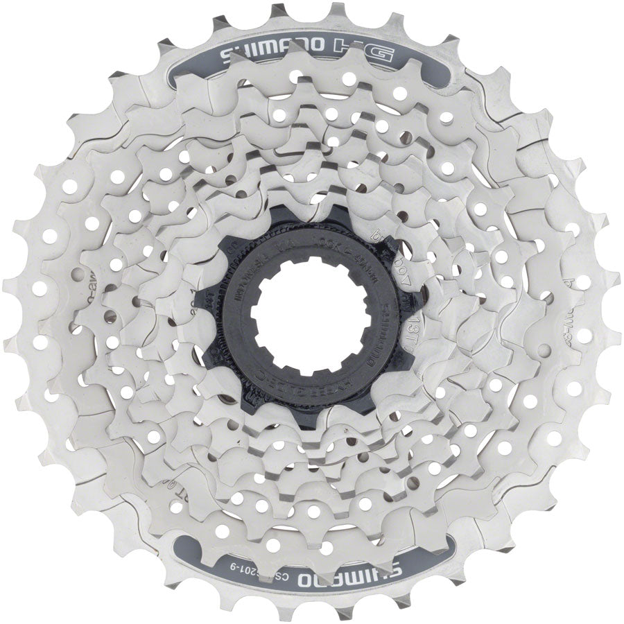 Shimano Alivio CS-HG201 Cassette - 9 Speed, 11-32t, Silver