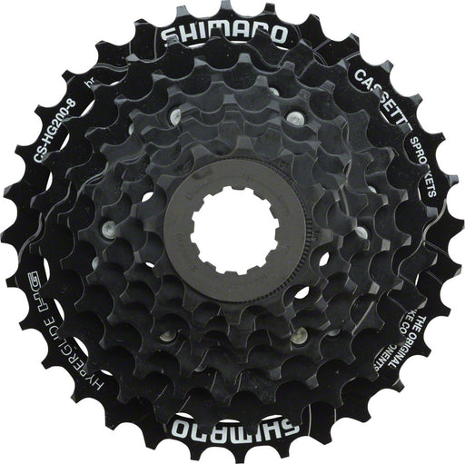 Shimano Tourney CS-HG200 Cassette - 8 Speed, 12-32t, Black