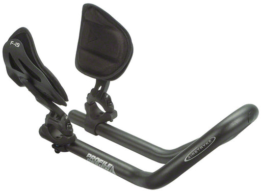 Profile Design Airstryke Aerobar: with F-19 Armrest and Pads, Black