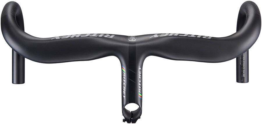 Ritchey WCS Carbon Solostreem Drop Handlebar - Carbon, Integrated, 44cm, Matte Carbon, 130mm