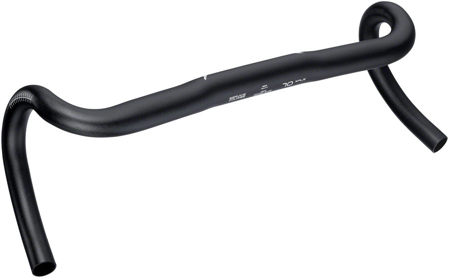 Zipp Service Course 70 XPLR Drop Handlebar - Aluminum, 31.8mm, 46cm, Bead Blast Black, A1