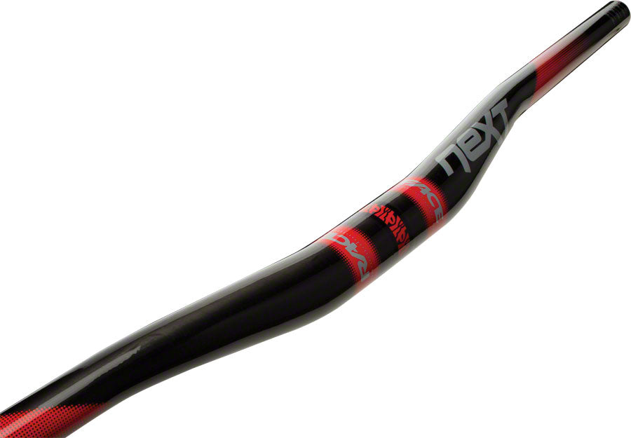 Race Face NEXT Riser Carbon Handlebar, 31.8 x 725mm 3/4" Rise Red