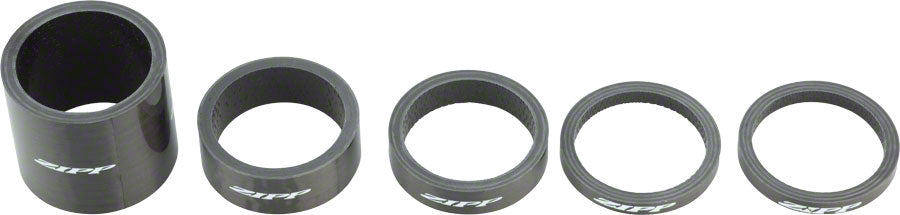 Zipp Speed Weaponry Headset Spacer Set, UD Carbon (4mm x 2, 8mm x 1, 12mm x1, 30mm x 1)