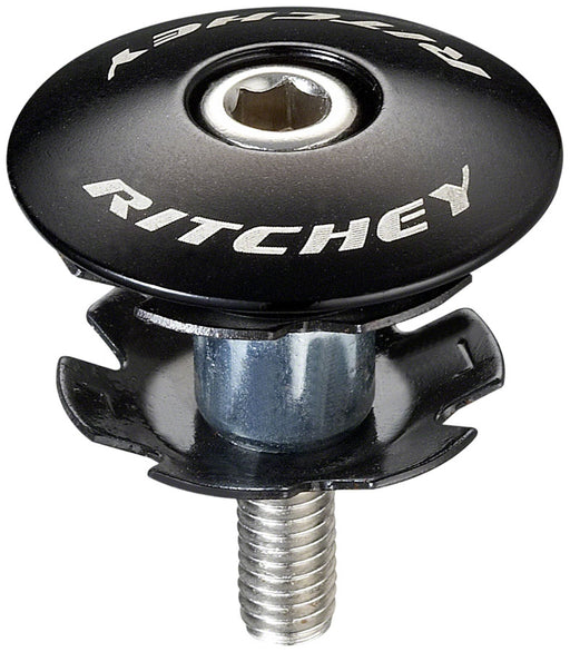 Ritchey WCS Headset Top Cap - 1-1/8", Black
