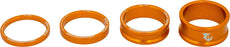 Wolf Tooth Headset Spacer Kit 3, 5, 10, 15mm, Orange