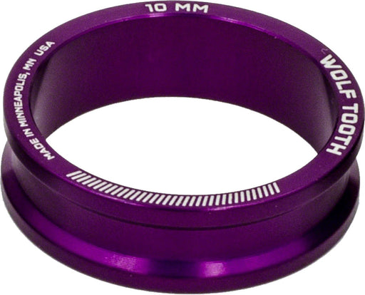 Wolf Tooth Headset Spacer 5 Pack, 10mm, Purple
