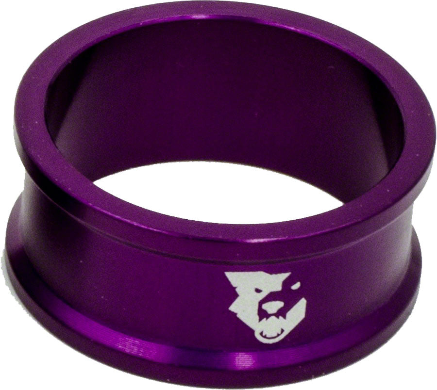 Wolf Tooth Headset Spacer 5 Pack, 15mm, Purple