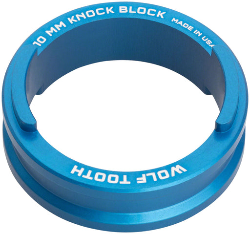 Wolf Tooth Headset Spacer Knock Block - 10mm, Blue
