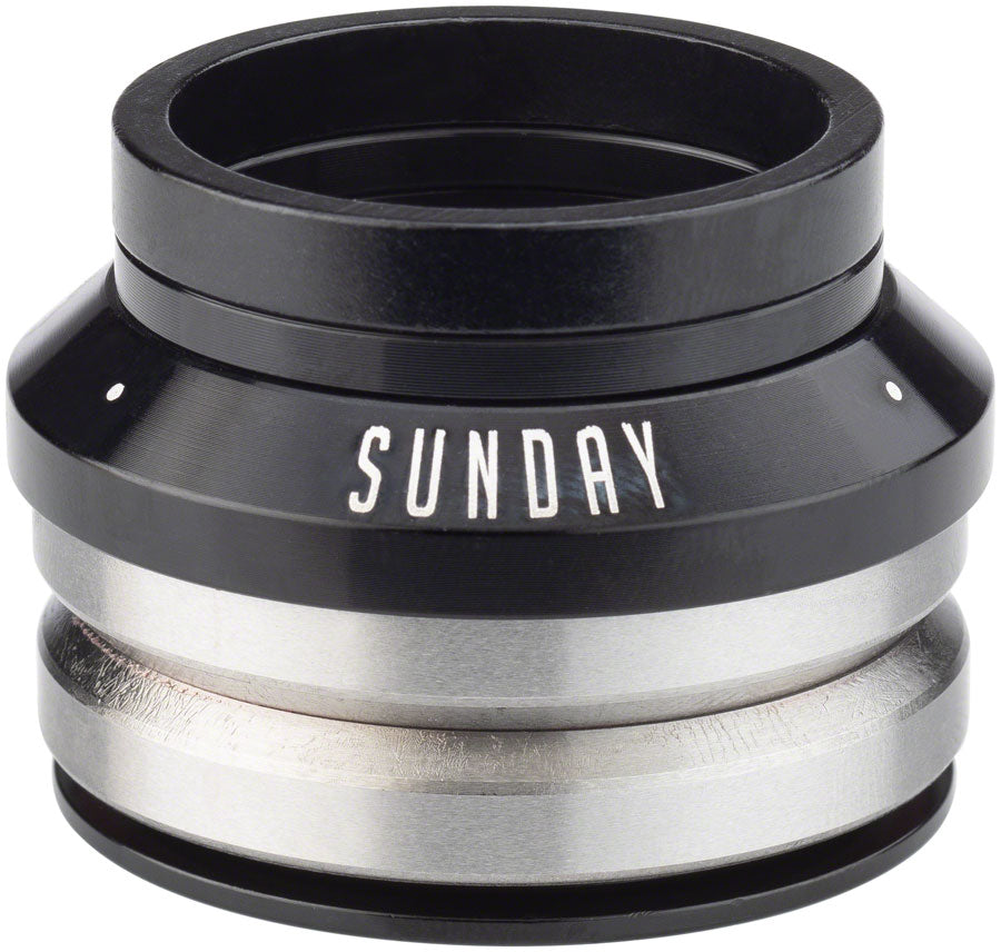 Sunday Integrated Headset - 1-1/8", 5mm, Black