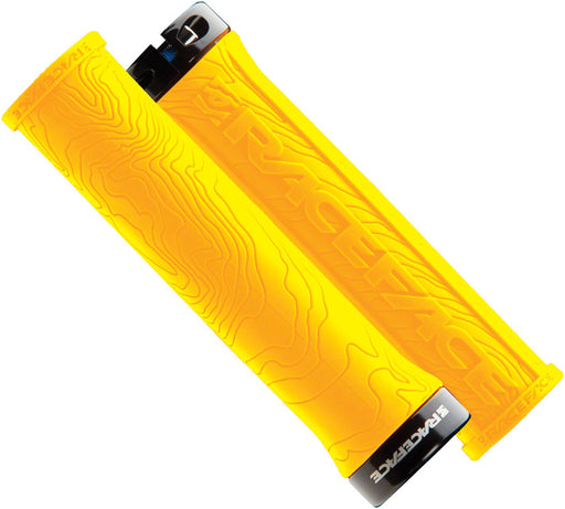 Race Face Half Nelson Lock-On Grips Yellow