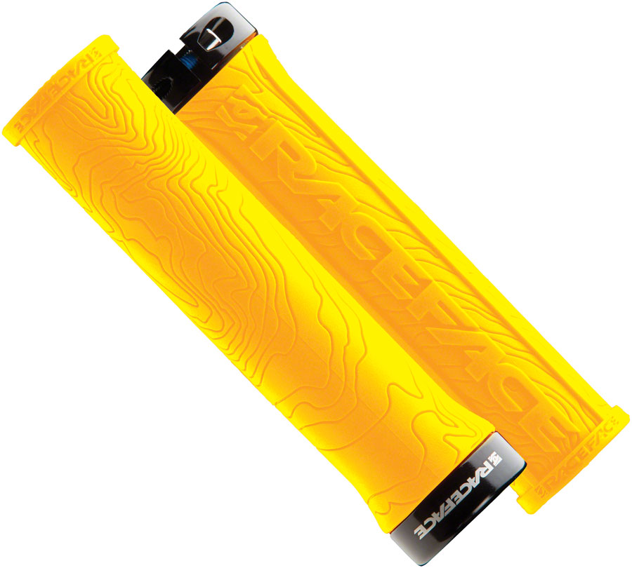 Race Face Half Nelson Lock-On Grips Yellow