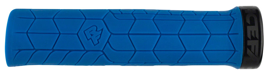 Race Face Getta Grip Lock-On Grips, (30mm) Blue/Black