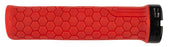 Race Face Getta Grip Lock-On Grips, (33mm) Red/Black