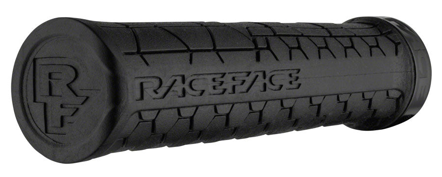 Race Face Getta Grip Lock-On Grips, (33mm) Black/Black