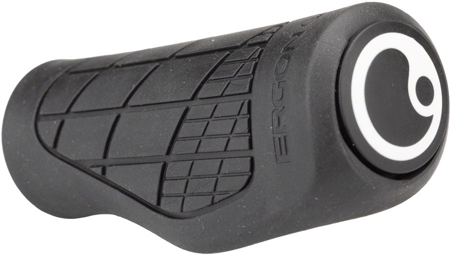 Ergon GA3 Grips - Black, Right Hand Twist Shifter, Lock-On