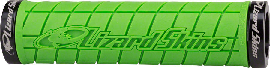 Lizard Skins Logo Lock On Grips Lime Green
