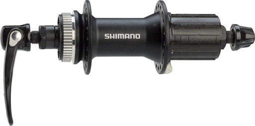 Shimano Alivio FH-M4050 Rear Hub - QR x 135mm, Center-Lock, HG10, Black, 36H