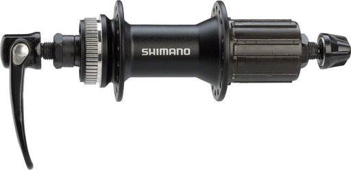 Shimano Alivio FH-M4050 Rear Hub - QR x 135mm, Center-Lock, HG10, Black, 32H