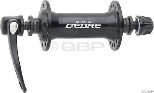 Shimano Deore HB-T610 Front Hub - QR x 100mm Rim Brake Black 36h