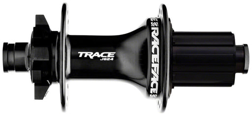 Race Face Trace J-Bend 624 Rear Hub - 12 x 148mm, 6-Bolt, HG 11 MTN, Black, 32H