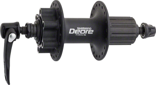 Shimano Deore FH-M525A Rear Hub - QR x 135mm 6-Bolt HG10 Black 36H