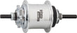 Sturmey Archer RS-RK3 3 Speed Hub: 32H, 135OLD, 6-Bolt Disc, Silver