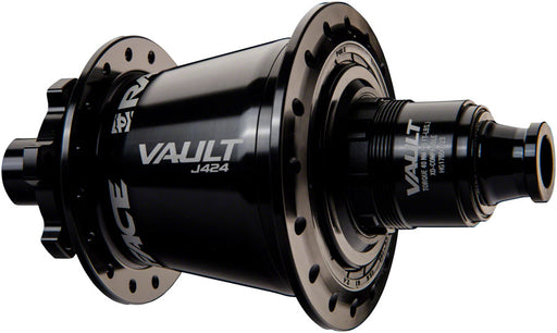 Race Face Vault J-Bend 424 Rear Hub - 12 x 157mm, 6-Bolt, XD, Black, 32H