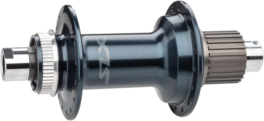 Shimano SLX FH-M7130-B Rear Hub - 12 x 157mm, Center-Lock, Microspline, Black, 28H