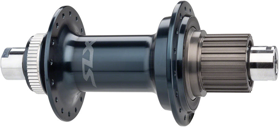 Shimano SLX FH-M7130-B Rear Hub - 12 x 157mm, Center-Lock, Microspline, Black, 28H