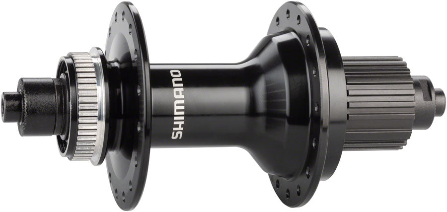 Shimano FH-MT500-B Rear Hub - QR x 141mm, Center-Lock, Microspline, Black, 32H