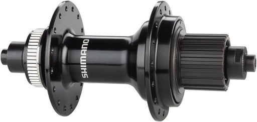 Shimano FH-MT500-B Rear Hub - QR x 141mm, Center-Lock, Microspline, Black, 32H