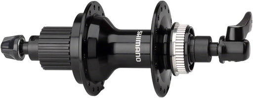 Shimano FH-MT500 Rear Hub - QR x 135mm, Center-Lock, Microspline, Black, 32H