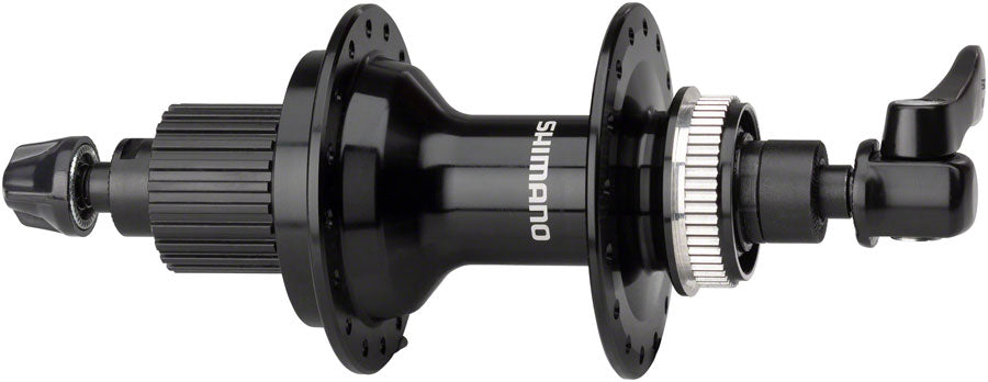 Shimano FH-MT500 Rear Hub - QR x 135mm, Center-Lock, Microspline, Black, 32H