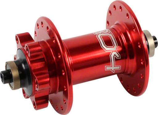 Hope Pro 4 Front Hub - QR x 100mm, 6-Bolt, Red, 32h