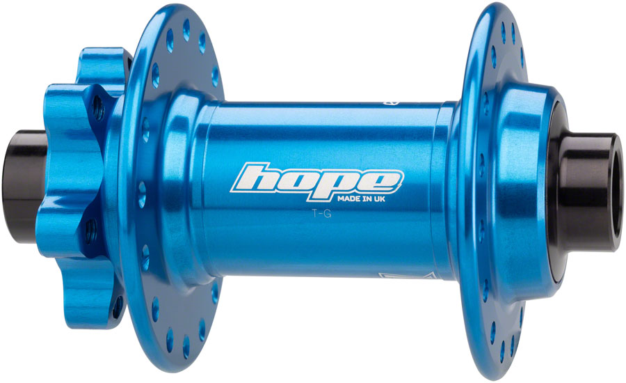 Hope Pro4 Disc Front Hub, 15x110mm 32h - Blue