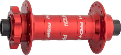 Hope Pro 4 Front Hub - 15 x 150mm, 6-Bolt, Red, 32h